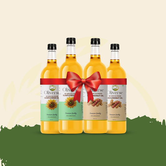 2 + 2 Ltr Groundnut and Sunflower Oil