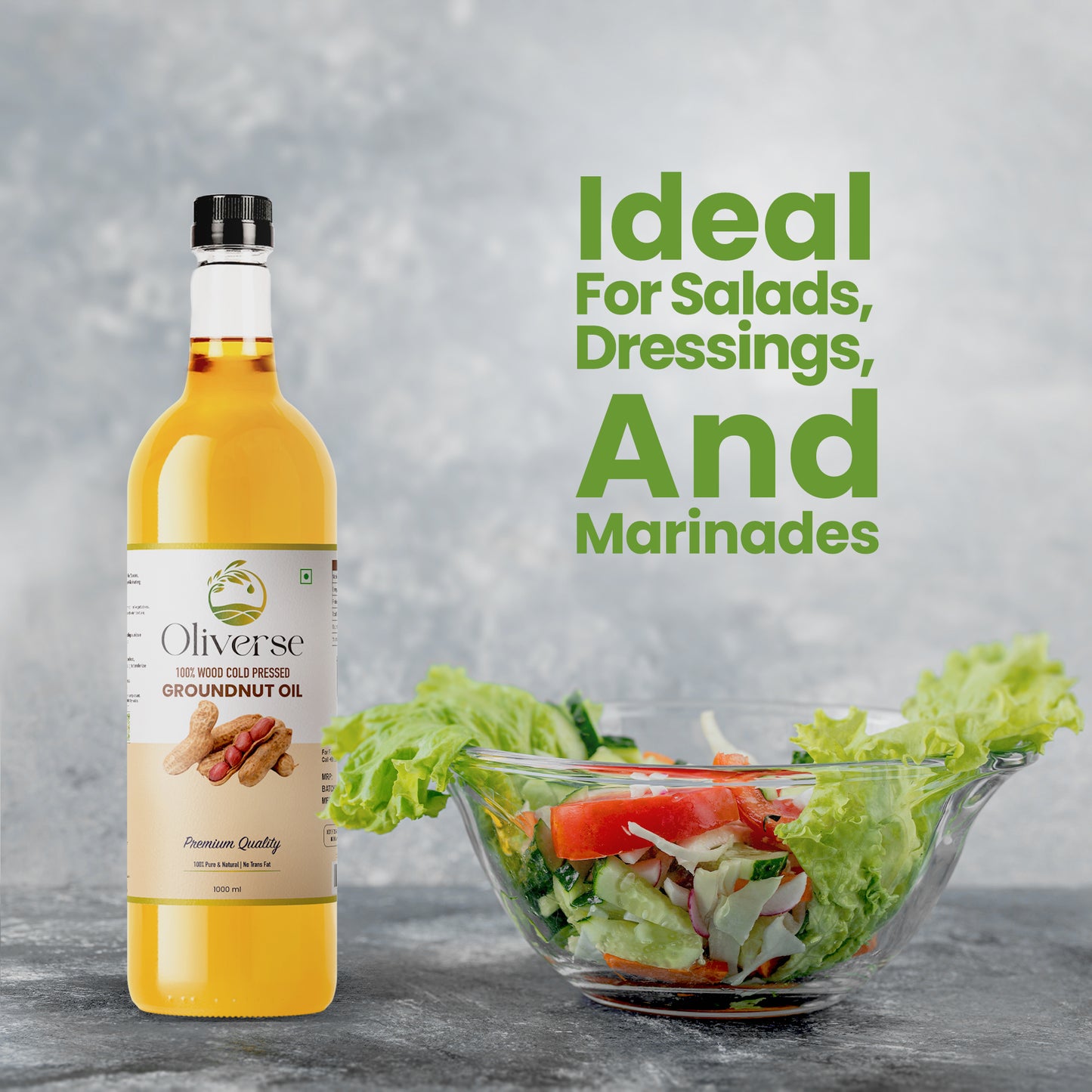 Cold Pressed Groundnut Oil