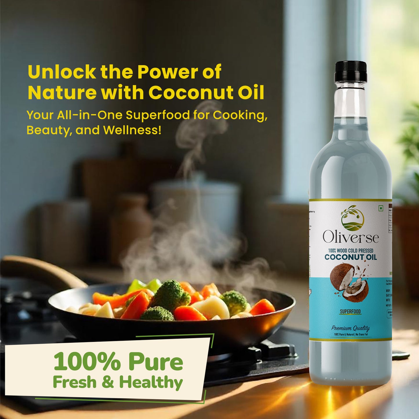 Cold Pressed Coconut Oil