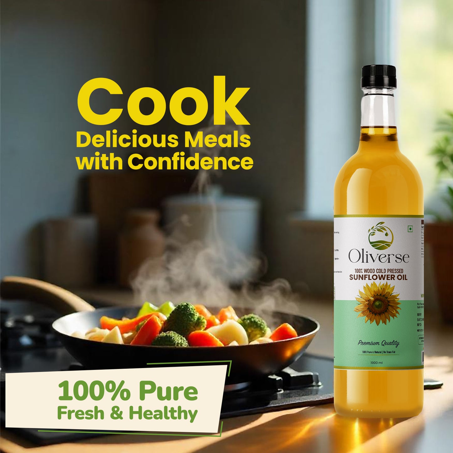 Cold Pressed Sunflower Oil