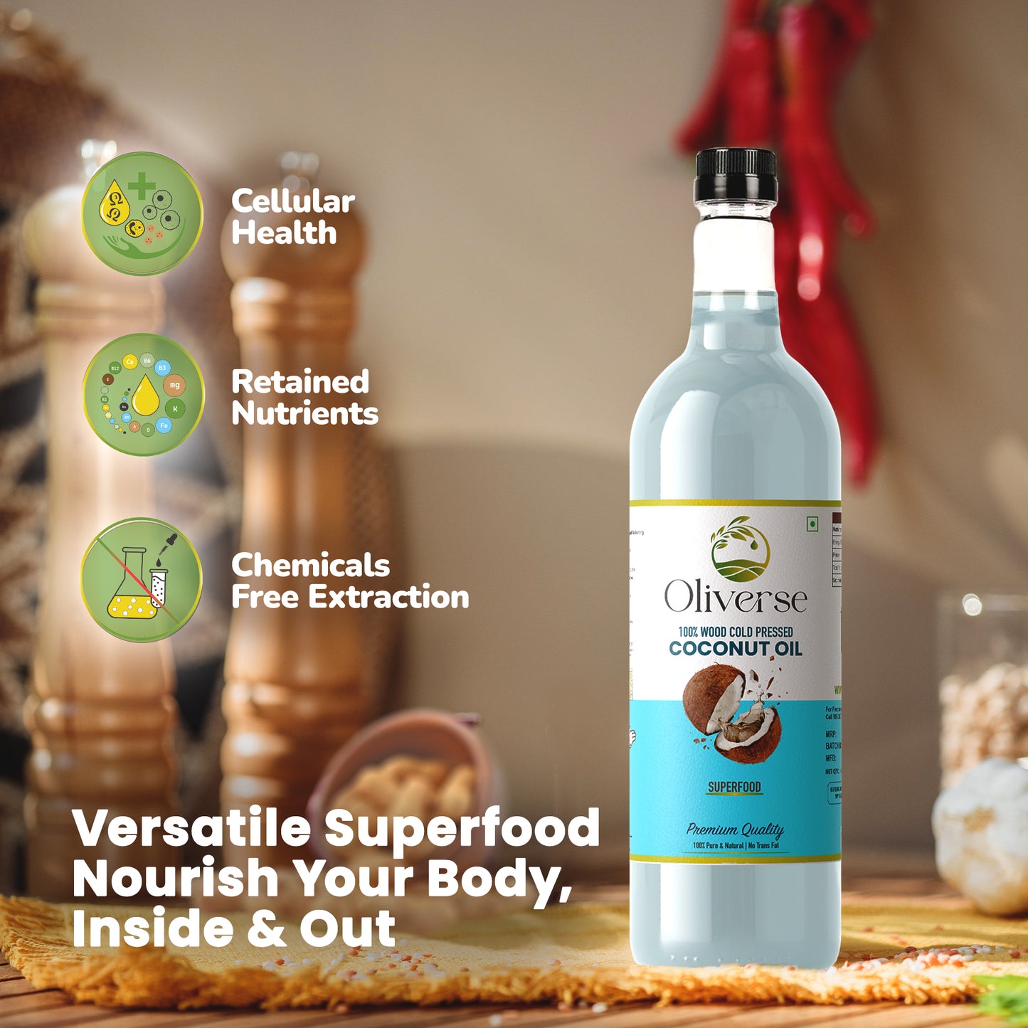 Cold Pressed Coconut Oil