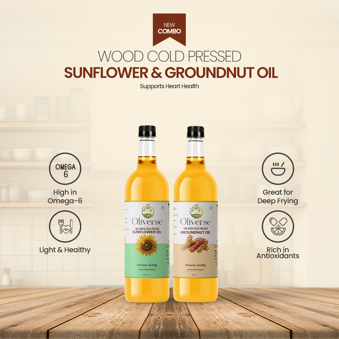 2 + 2 Ltr Groundnut and Sunflower Oil